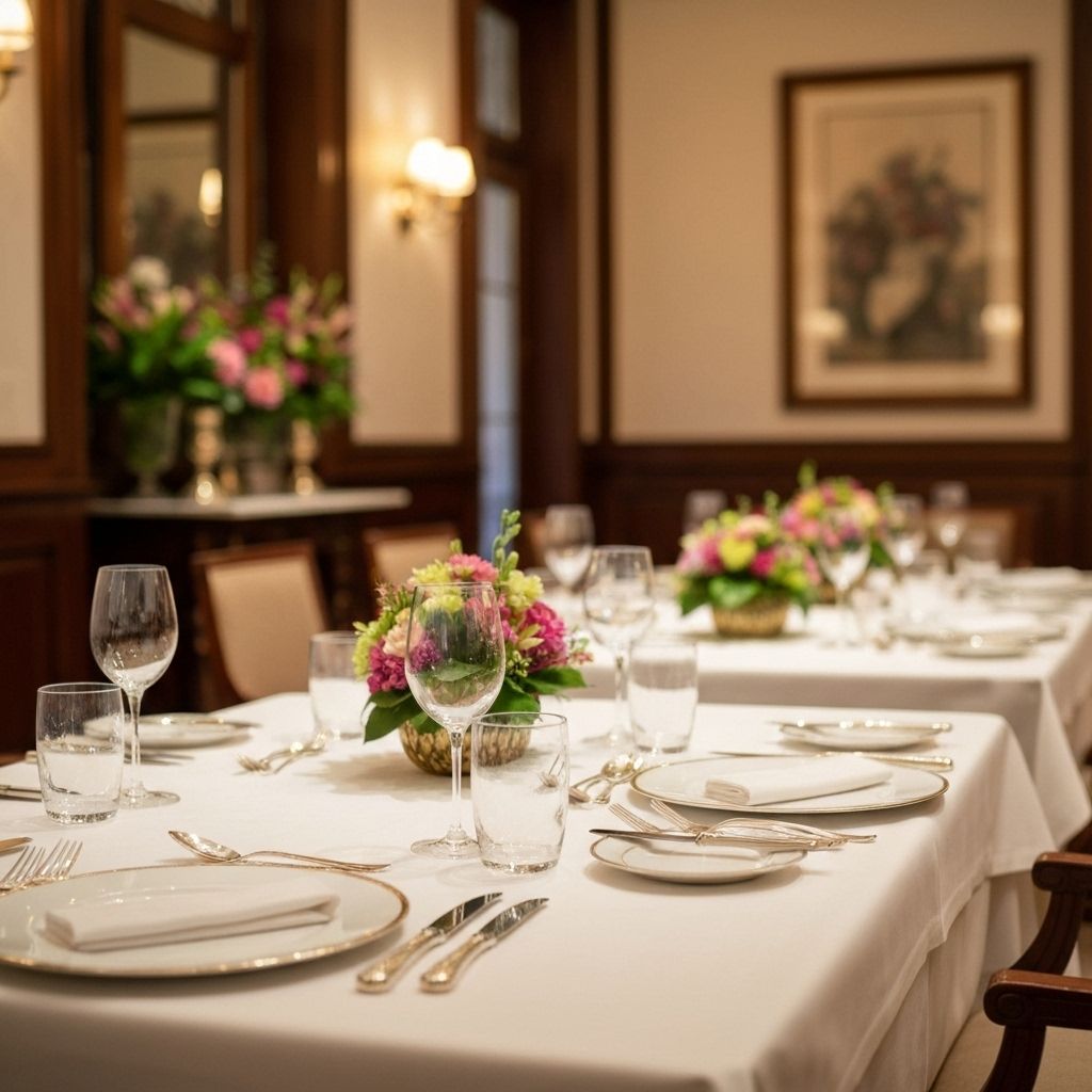 Palazzo Events - Espace dîner